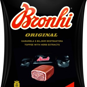 Bronhi Original toffee karamela s biljnim ekstraktima 100g
